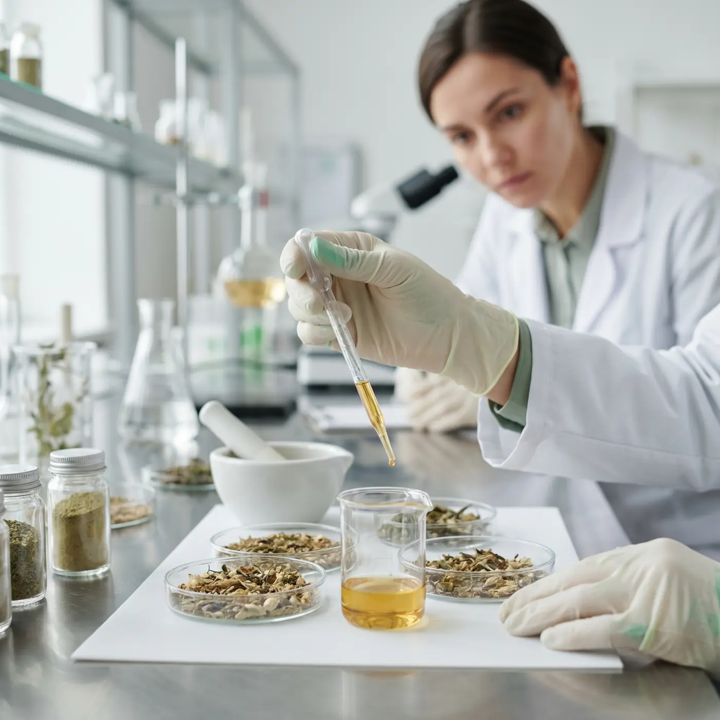 Plantes et ingrédients dans l’univers Naturopharma