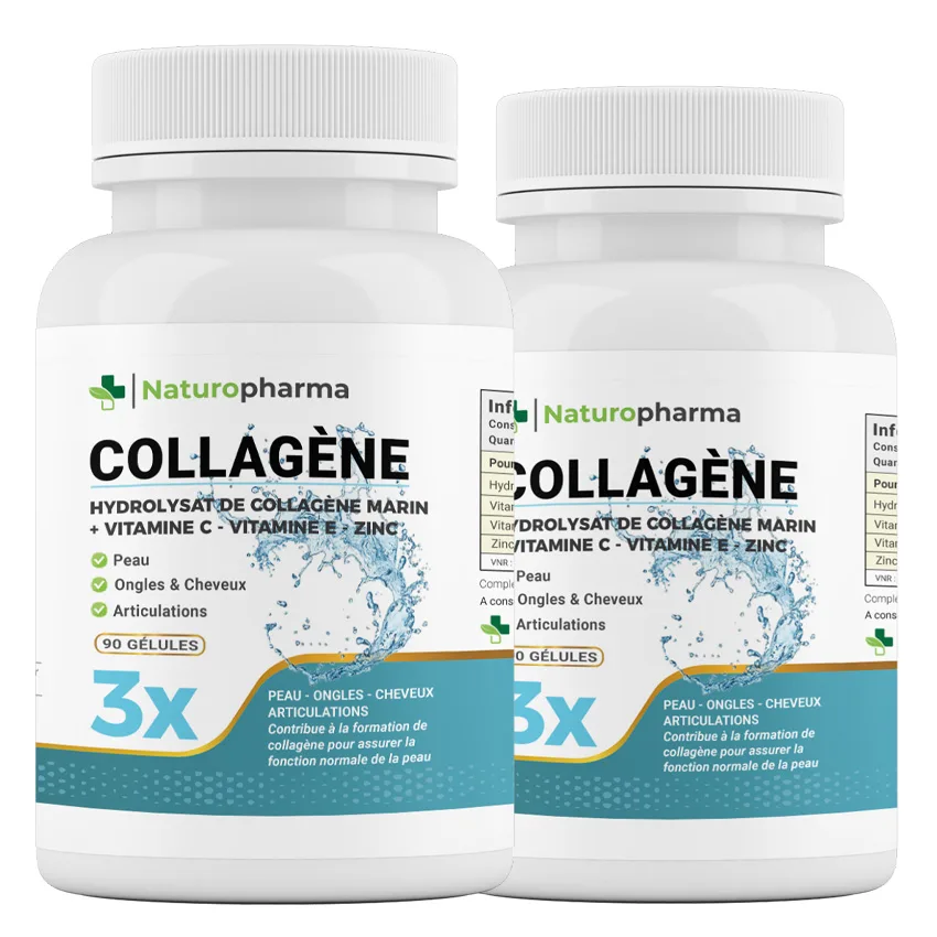 Naturopharma - Compléments alimentaires et Nutricosmétiques de qualité supérieure Collagène Marin x 2