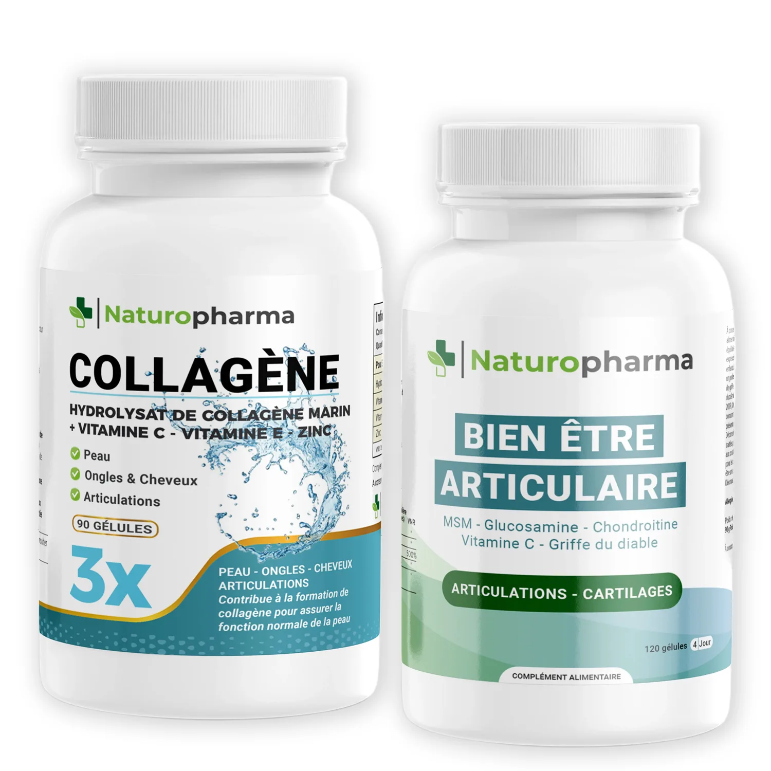 Pack Articulation : Collagène Marin et Formule Articulation pour mobilité, confort articulaire et santé des cartilages.